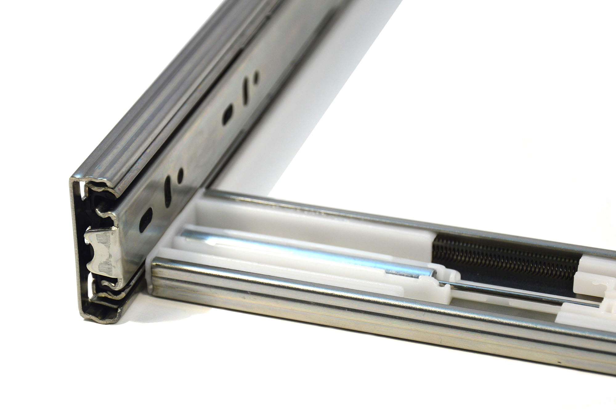 Paar Soft-Close Vollauszug Teleskopschiene Schubladenschiene