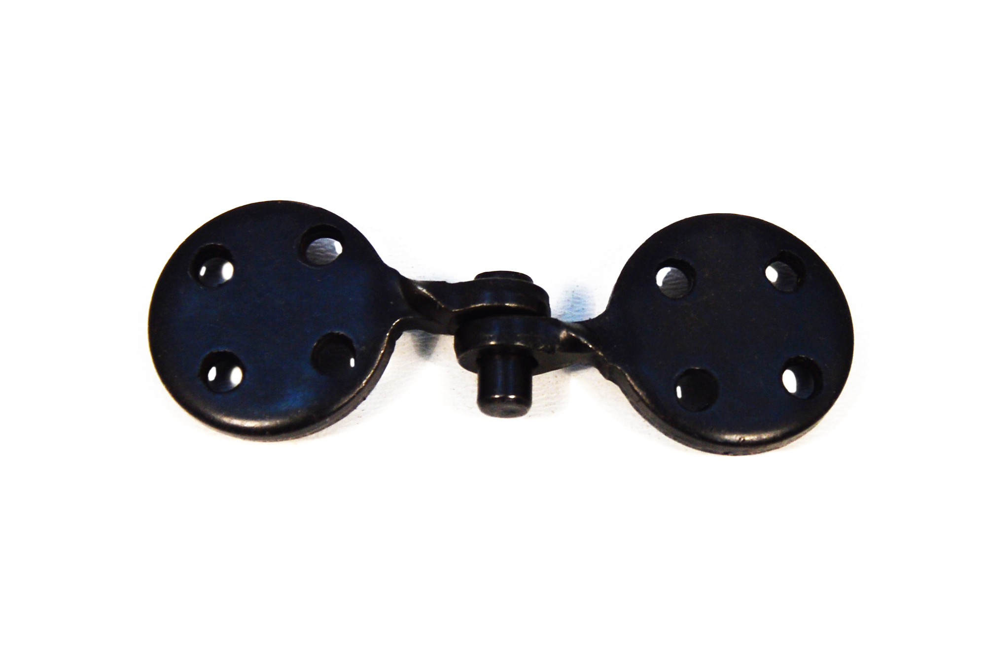 Stahlscharnier zwei Blätter Schrankscharnier Schwarz Alt Scharniere