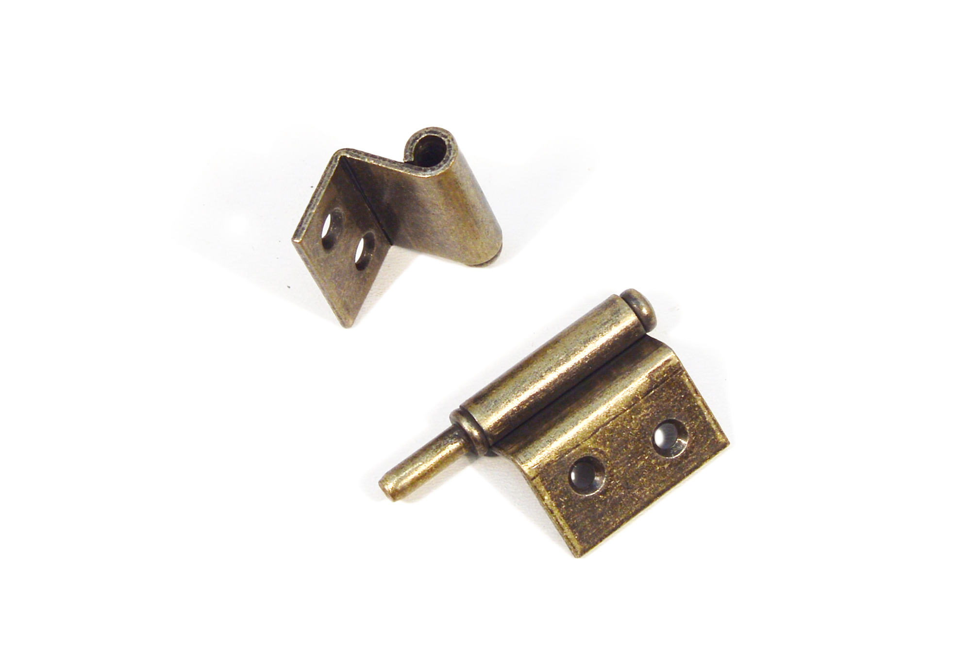 Eisenscharniere zwei Blätter rechteckige Tür Scharnier Antik Gold Möbel