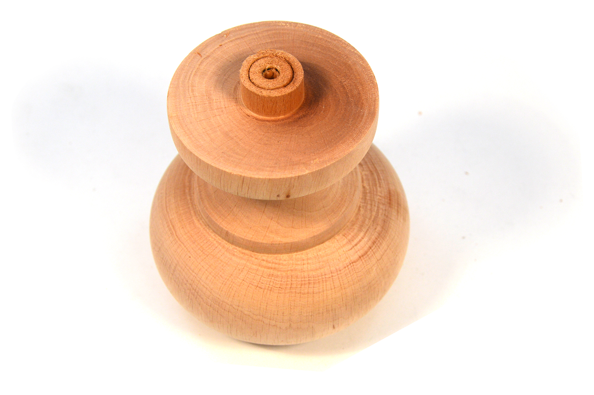 4xStück Holzmöbelfüße Holzbasis für Möbel & Schränke Durchmesser 120mm